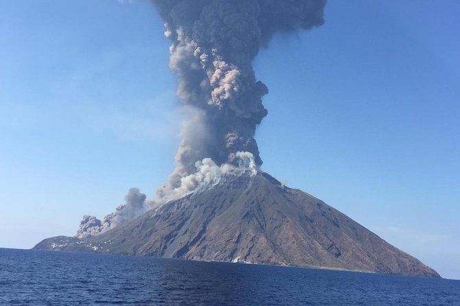 Stromboli By Night