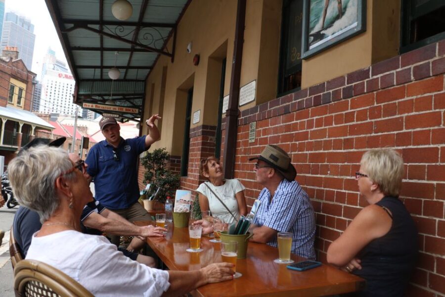 Sydney: the Rocks Pub Tour With Meal - Tour Experience and Highlights