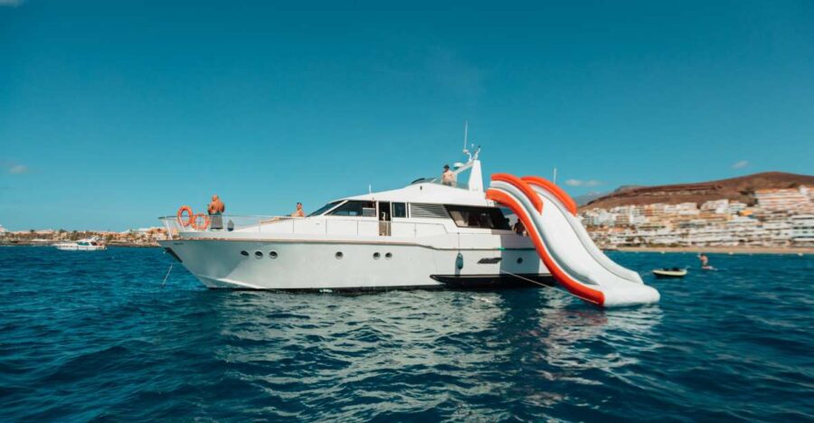 Tenerife: 4hr Private Yacht Cruise With Waterplays and Slide - Overview and Yacht Capacity