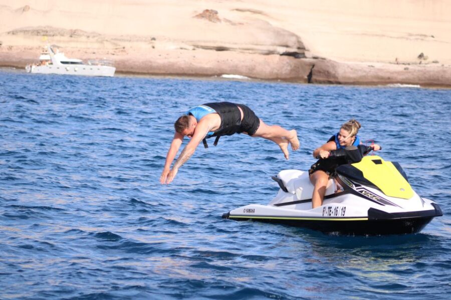 Tenerife: Jet Ski Guided Tour With Optional Photo Service