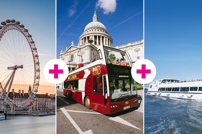 The Big Day Out - London Eye Ticket, London Hop-On Hop-Off Tour & River Cruise - Overview of the Experience
