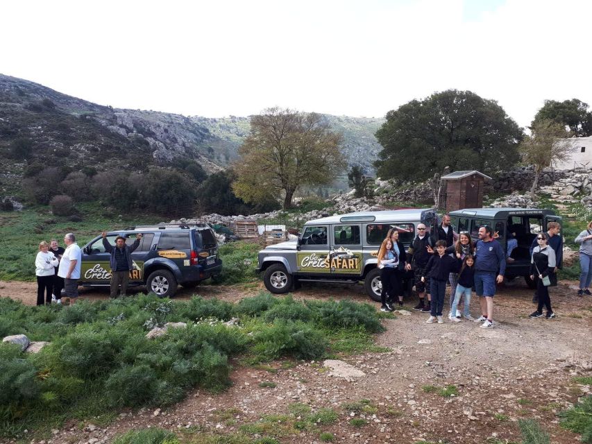 The Secrets of the Southern Crete Safari Tour - Tour Duration and Pickup Locations