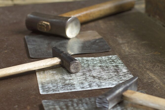 Tin Plate Making Experience in Toyama