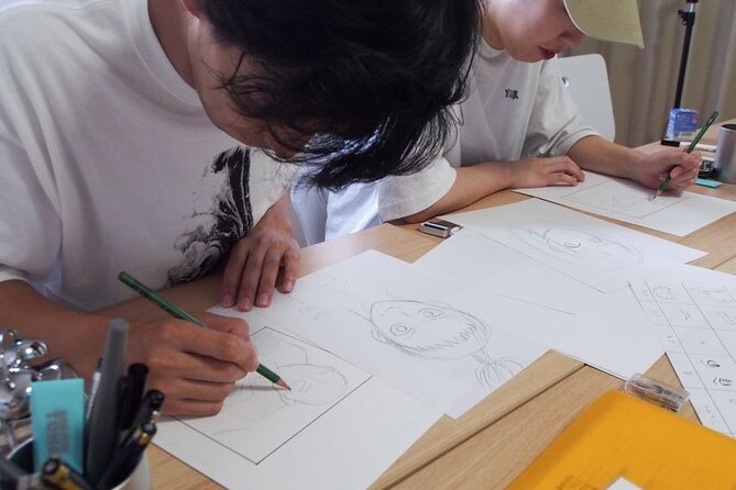 Tokyo Manga Drawing Experience Guided by Active Pro Manga Artist