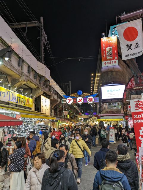 Tokyo Ueno Ameyoko Japanese Food and Sweet Hunting Tour
