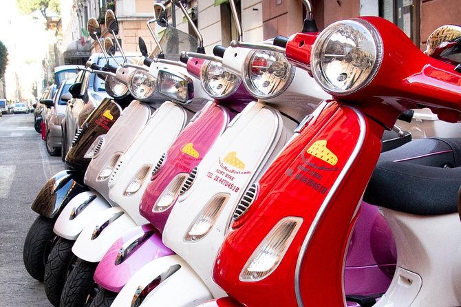 Vespa Rental in Rome for 24 Hours