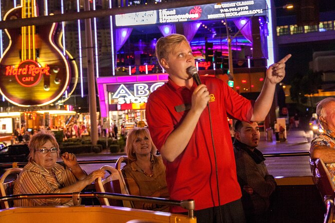 Viator Exclusive: Las Vegas Late Night Tour by Open-top Bus - Overview of the Tour