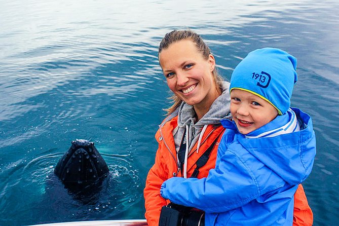 Whale Watching on Board a Traditional Oak Boat From Árkógsssandur