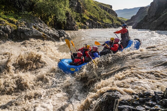 White Water Rafting Day Trip From Hafgrimsstadir: Grade 4 Rafting on the East Glacial River