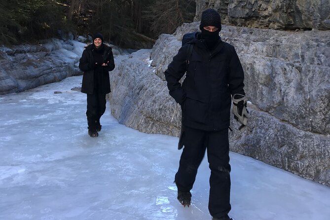 Winter Canadian Rockies Canyon Hike