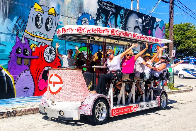 Wynwood Graffiti InstaTour on a Party Bike - Whats Included in the Tour