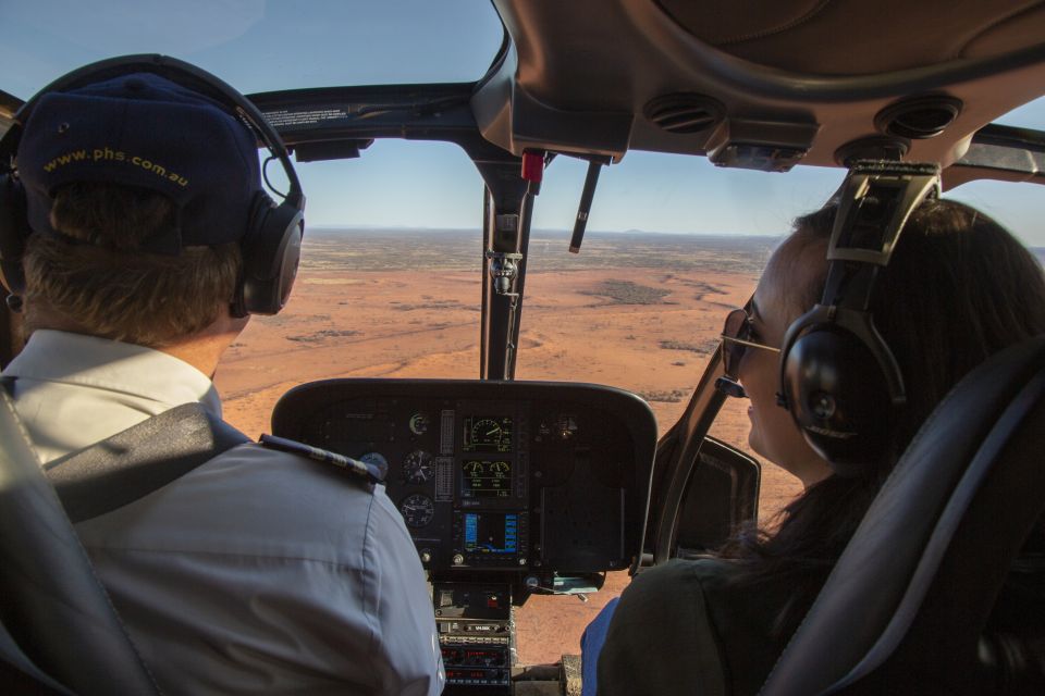 Yulara: Uluru and Kata Tjuta Sunset Helicopter Tour