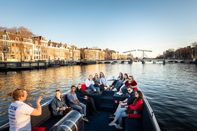Amazing Open Boat Amsterdam Canal Cruise With Two Drinks Incl. - Meeting Point and Duration