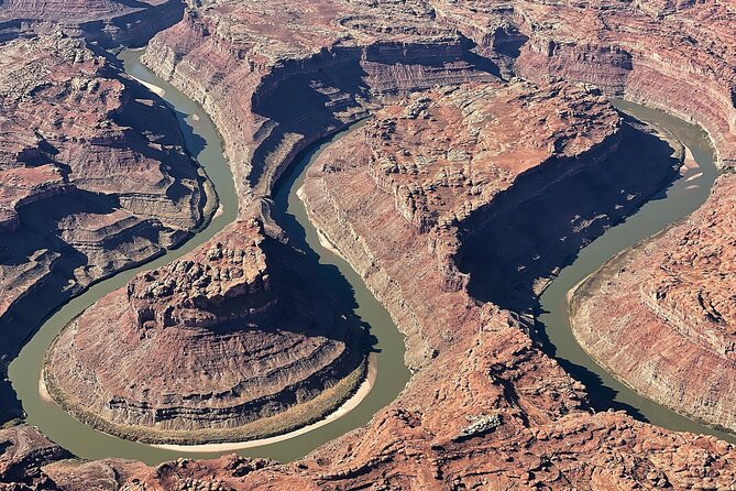 Canyonlands & Arches National Parks Airplane Tour - Upheaval Dome and Green River Goose Neck