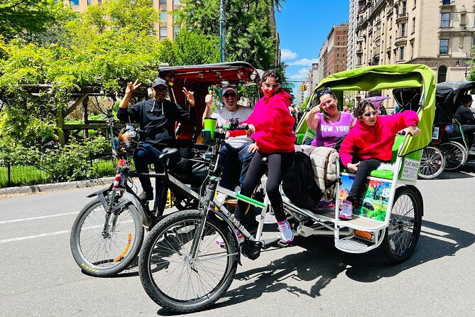 Central Park 2 - Hours Private Pedicab Guided Tour - Inclusions