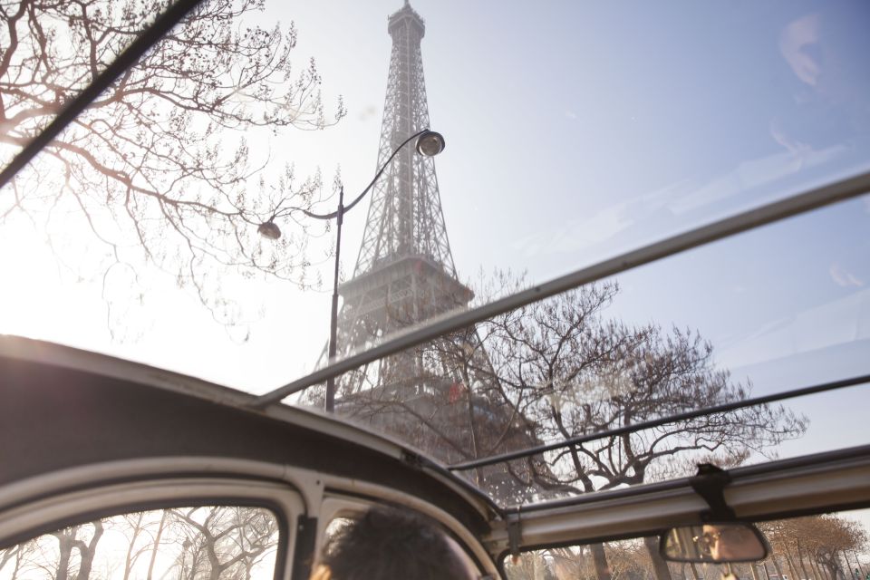 Classic, Romantic Paris: 3-Hour Vintage 2CV Tour - Iconic Paris Sights