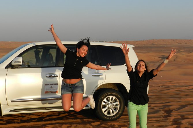 Desert Safari in Dubai Red Dunes With BBQ VEG Dinner - Sandboarding Down the Slopes