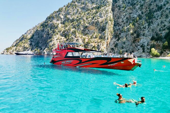 Fast Boat to Symi With a Swimming Stop at St Georges Bay! (Only 1hr Journey) - Symi Island Exploration