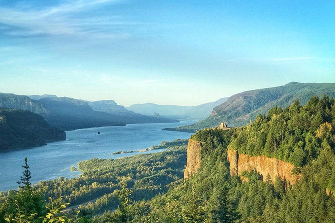 Hike and Bike Tour to Columbia River Gorge Waterfalls - Cycling Through the Gorge
