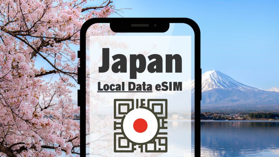 Japan: Esim With Unlimited Local 4g/5g Data - Setup and Activation