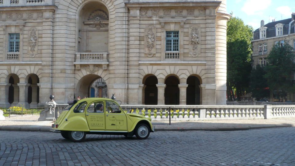Lille Driving Tour by Convertible Citroen 2CV - Duration and Schedule of the Tour
