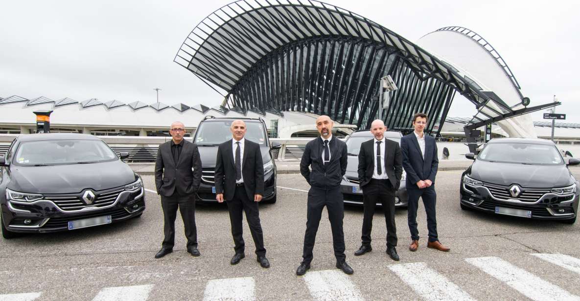 Lyon: 1-Way Private Transfer From Lyon-Saint Exupéry Airport - Vehicle and Services