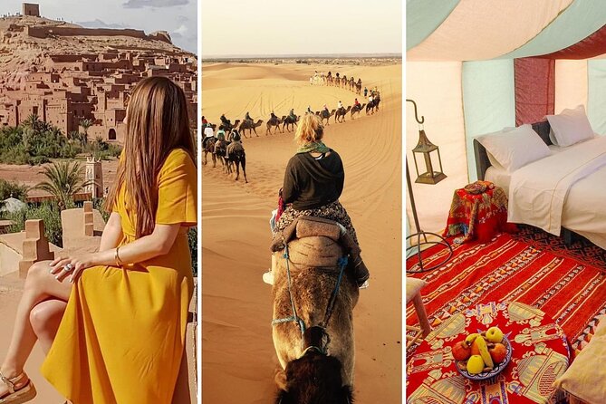 Marrakech to Fez 3-Day Tour Through the Merzouga Desert - Included Activities