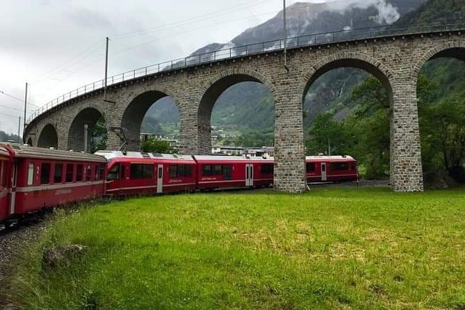 Milan Bernina Scenic Train Ride on the Swiss Alps. Small-Group - Exploring Lake Como