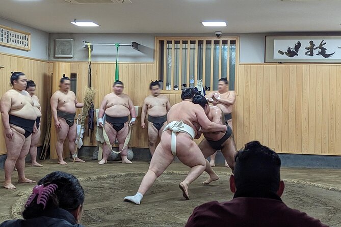 Morning Sumo Practice Viewing in Tokyo - Meeting and End Points