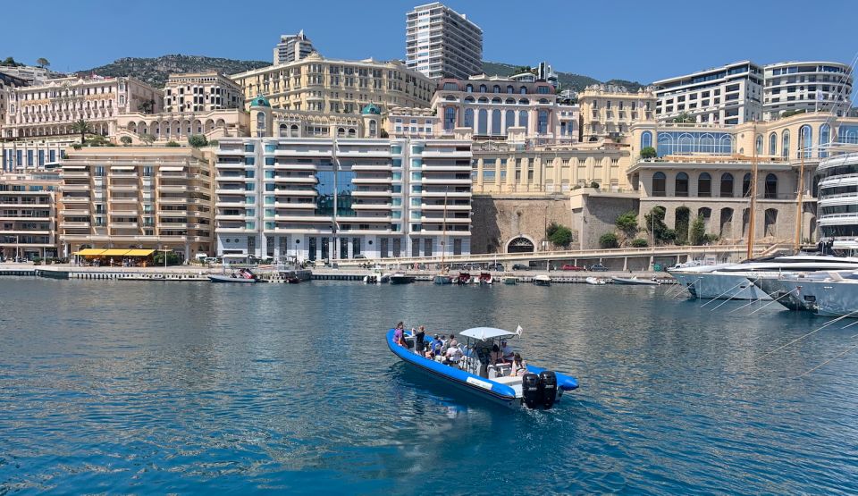 Nice: Monaco & Mala Caves Boat Trip W/ Breakfast on the Sea - Port Hercules in Monaco