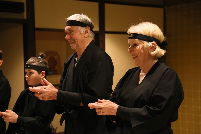 Ninja Hands-On 1-Hour Lesson in English at Kyoto - Entry Level - Small-Group Beginner Ninja Class