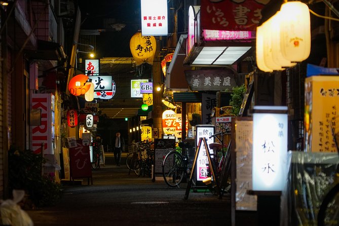 Osaka Bar Hopping Night Walking Tour in Namba - Whats Included in the Experience