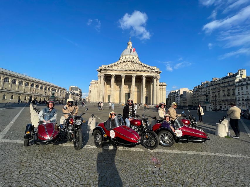 Premium Paris Highlights Sidecar Tour - Exploring Pariss Landmarks
