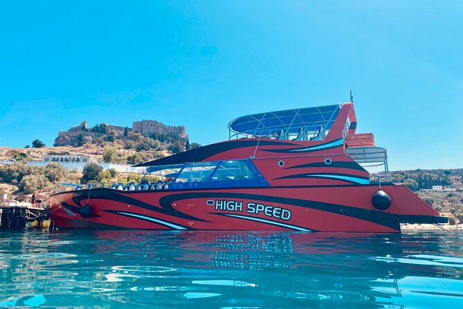Rhodes High Speed Boat to Lindos - Exploring Lindos