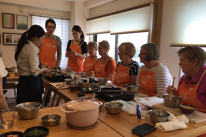 Small-Group Wagyu Beef and 7 Japanese Dishes Tokyo Cooking Class - Whats Included in the Experience
