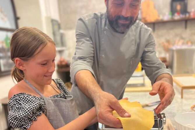 Super Fun Pasta and Gelato Cooking Class Close to the Vatican - Homemade Pasta Making