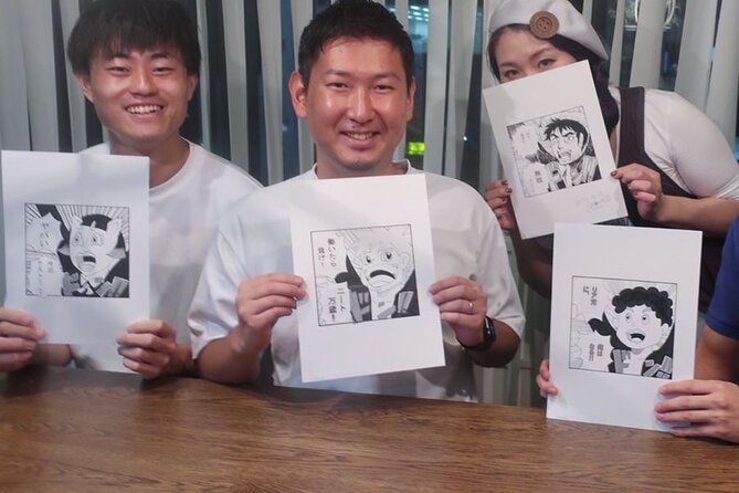 Tokyo Manga Drawing Experience Guided by Active Pro Manga Artist - Inclusion in the Class