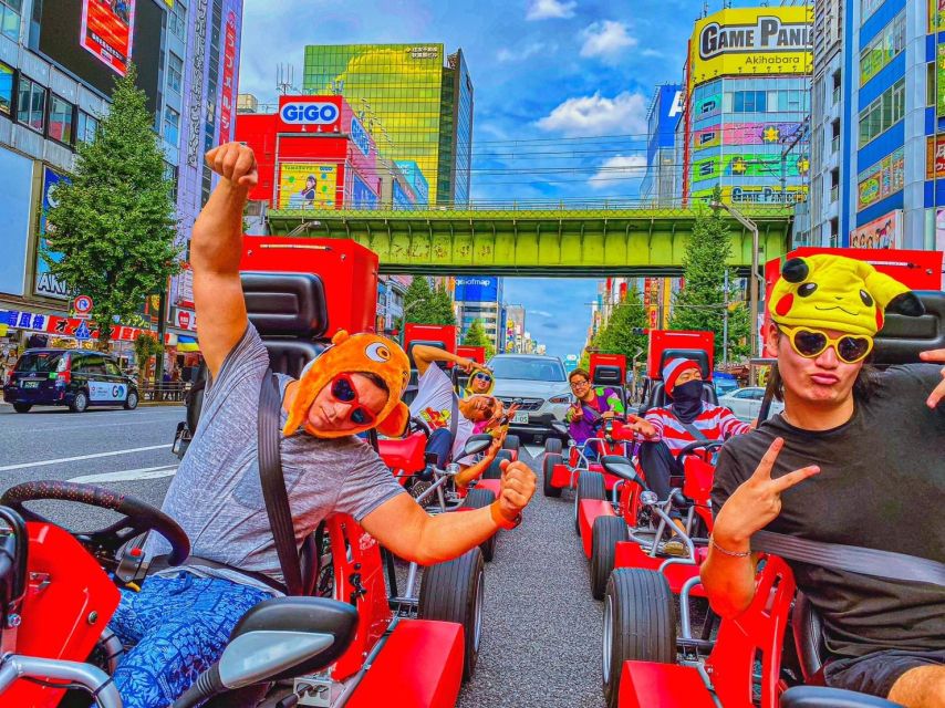 Tokyo: Original Street Kart Experience From Akihabara - Go-Kart Highlights