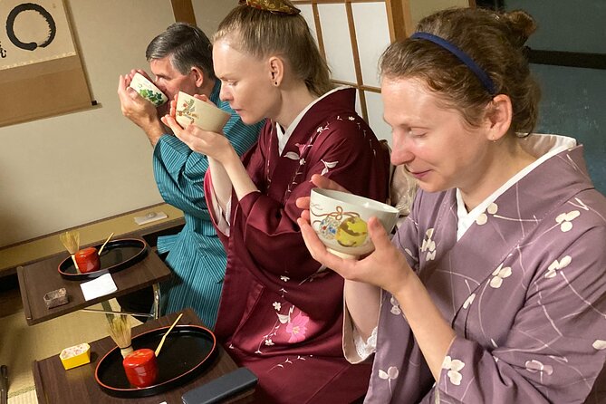 An Amazing Set of Cultural Experience: Kimono, Tea Ceremony and Calligraphy - Partaking in the Tea Ceremony