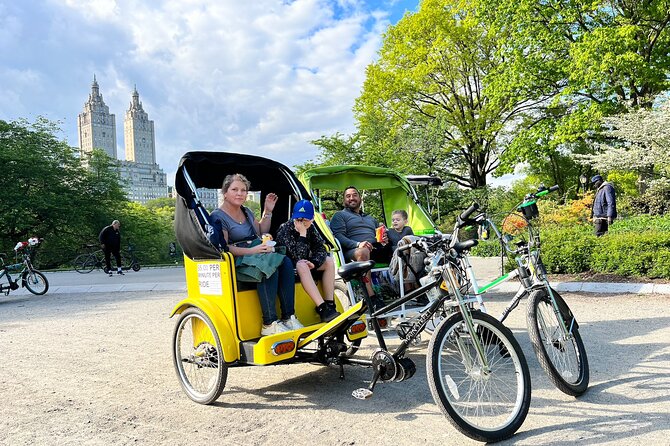 Central Park 2 - Hours Private Pedicab Guided Tour - Tour Details