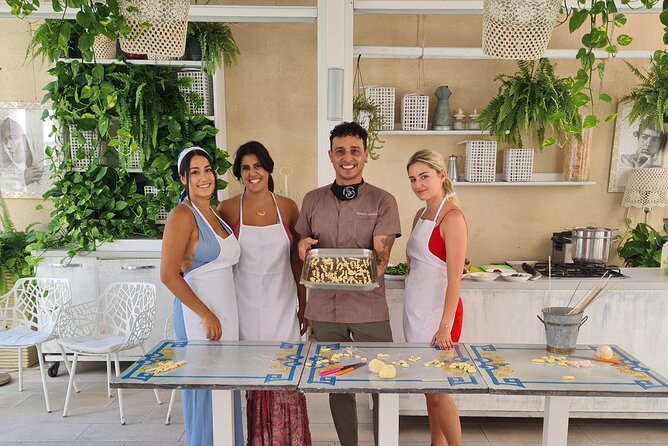 Cooking Class With Seaview & Taormina's Market With Chef Mimmo - Cooking Lesson: Fresh Pasta, Pesto, Caponata