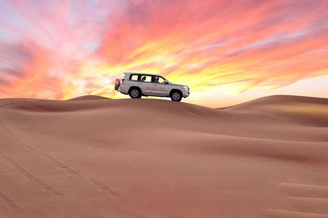 Doha : Night Desert Safari | Transit Safari | Camel Ride | Dune Bashing - Inclusion and Pickup Options