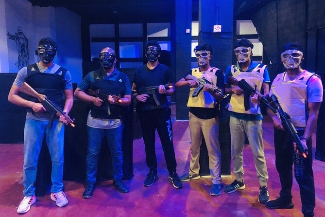 Indoor Team Shooting Arena With Gel Blasters Kandy - Nexaim Zone - About the Gel Blasters