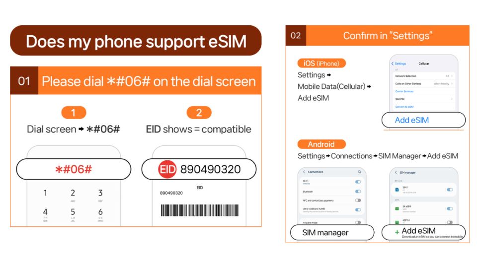 Japan: Esim With Unlimited Local 4g/5g Data - Device Compatibility