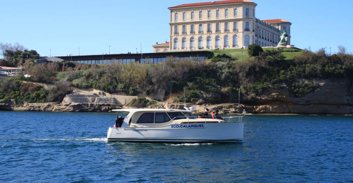 Marseille: Sunset Boat Cruise With Dinner and Drinks - Environmentally-Friendly Hybrid/Electric Boat
