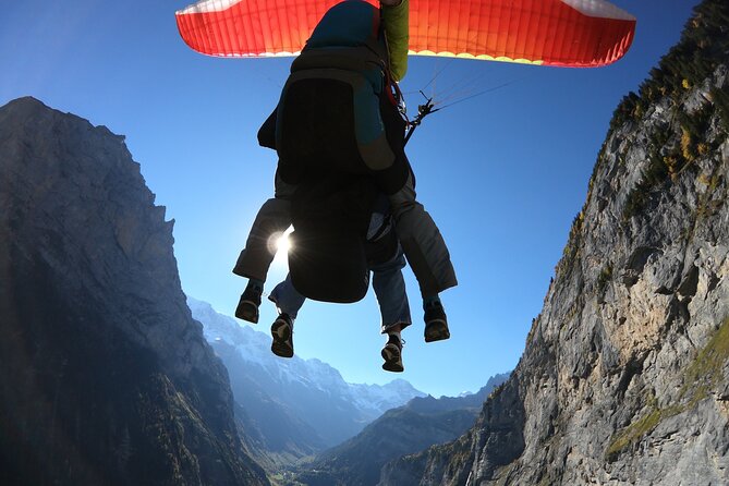 Paragliding Over the Lauterbrunnen Valley - Safety Briefing and Gear Fitting