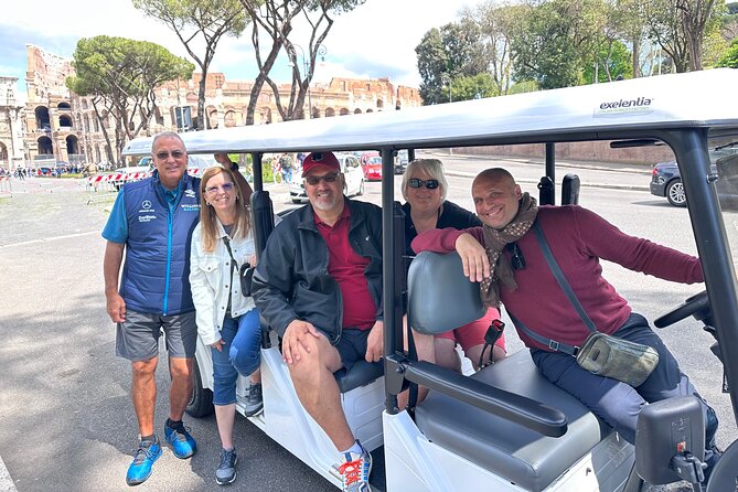 Rome in Golf Cart the Very Best in 4 Hours - Professional Driver and Guide