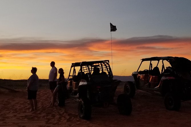 Sunset Sandboarding Peekaboo Slot Canyon UTV Adventure (Private) - Sandboarding on Dunes at Sunset