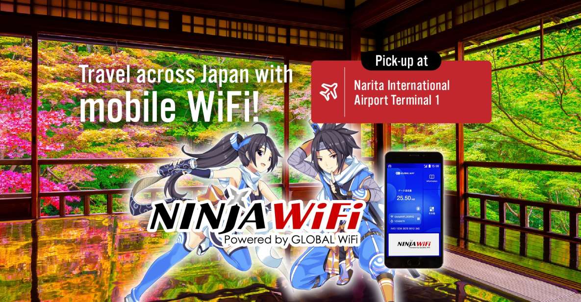 Tokyo: Narita International Airport T1 Mobile WiFi Rental - Data and Connectivity