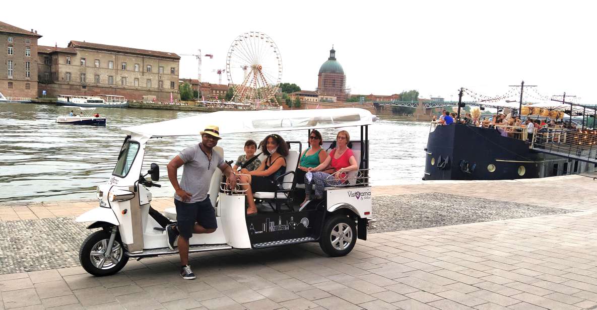 Toulouse: Electric Tuk-Tuk Tour With Photo Stops and Audio - Highlights of the Experience